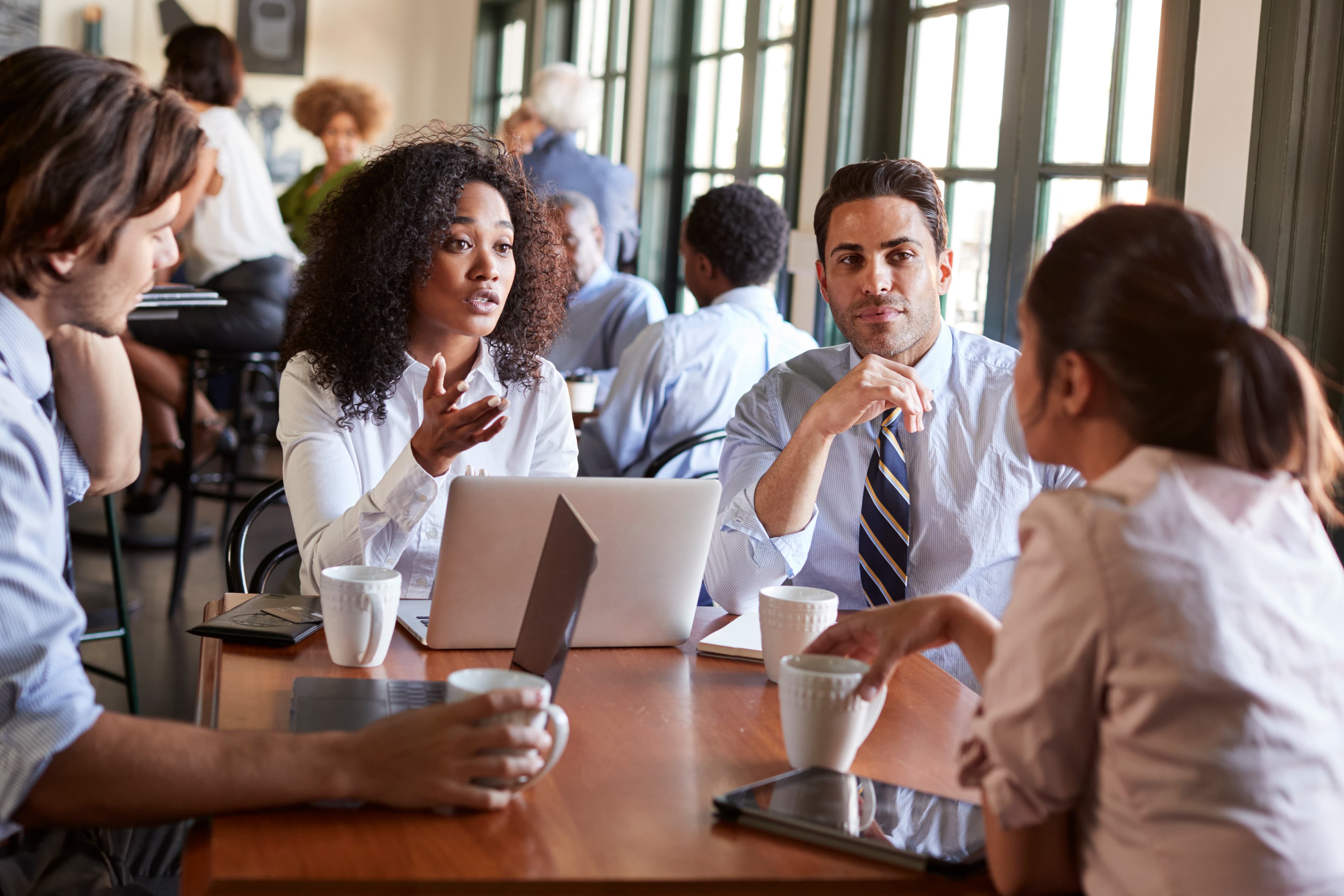 Intake-gesprek waarin we samen de werkdag doornemen